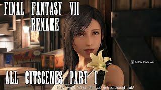 All Cutscenes in 4K - Part 1/10 | Final Fantasy 7 Remake | HEAVY SPOILERS