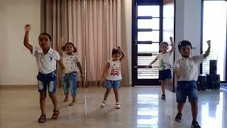 CHANN WARGI/DANCE STEPS/CHOREOGRAPHED BY RENU #bhangrasteps #littlekids