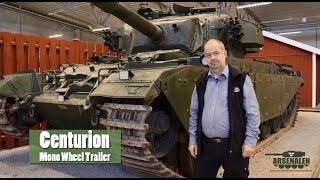 Centurion | Mono Wheel Trailer | Arsenalen, Swedish Tankmuseum