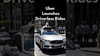 Uber just made history with its first driverless rides! #aimachinemind #uber #ai #futuretech