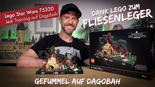 Die Fliese schlägt zurück: Lego Star Wars 75330 Jedi Training auf Dagobah