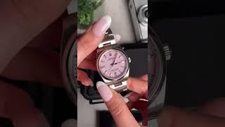 This 36mm Candy Pink Rolex Oyster Perpetual is lit!  #shorts