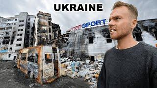 Inside Destroyed City in Ukraine During War (devastating)