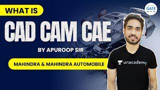 What is CAD CAM CAE by Apuroop Sir (Mahindra & Mahindra Automobile)