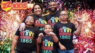 Juneteenth Fireworks Celebration With ZZ Kids TV