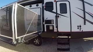 Holy Dirt RV Man! A Side Patio Deck!! A Must See BP Toy Hauler! 2017 Stryker 3212