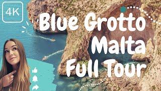 Blue Grotto Malta | FULL 4K