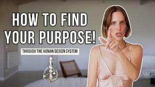 Use Human Design To Find Your Purpose - STOP FEELING LOST.