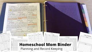 Homeschool Mom Binder (Planning and Record Keeping)