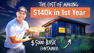 Final Costs of Modern Four Container Home