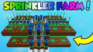 *NEW* Best "Sprinkler" AUTO FARM! *MONEY FAST* Roblox Sky Block