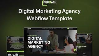 How to Use DigiMark Webflow Template | Digital Marketing, Agency & Professional Services Template