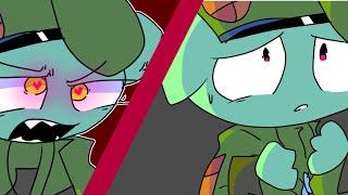 Veronika open the door meme htf (Flippy x fliqpy)