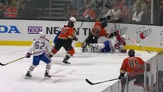 NHL Hits - Canadiens @ Ducks - Paquette vs Zegras - 31/10/2021