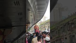 Mumbai Ganpati maha aagman | Ganpati Bappa morya| Ganesh chaturthi 2023 #shorts #trending #viral 🪷