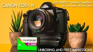 Canon EOS-1 N | Unboxing and Initial Overview | Possibly My New Favorite 35mm Film SLR