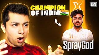 ROLEX REACTS to NEW CHAMPION OF INDIA (Tx SprayGod)