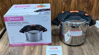 Dessini italy high quality stainless steel pressure cooker 12L capacity