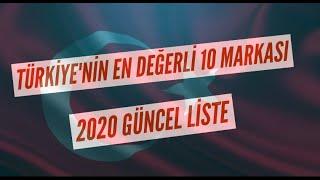 Türkiyenin en değerli 10 Markası / Ülkemizdeki en iyi firmalar / En değerli 10 marka