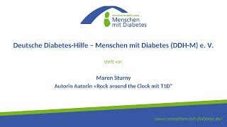 DDH-M Onlinelesung mit Autorin Maren Sturny