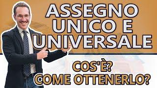 Assegno Unico | Tutto quello che devi sapere in 3 minuti