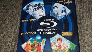 Family Blu Ray - Happy Feet/ corpse Bride/ Scooby doo & The Ant bully Blu Ray unbox