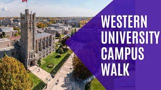 WESTERN UNIVERSITY CAMPUS WALK | CAMPUS WALK OF WESTERN UNIVERSITY | CAMPUS TOUR OF UWO | WESTERN