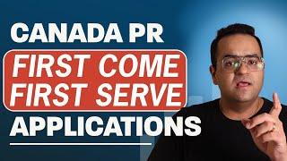 Canada PR PNP Painful First-come First-serve Applications - Latest IRCC News and Updates Immigration