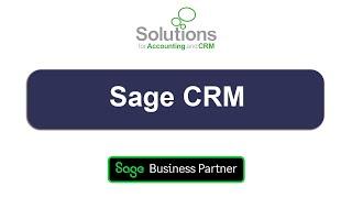 Sage CRM