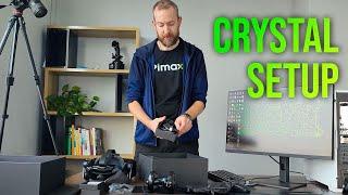 How to set up the Pimax Crystal - 8 easy steps (update)