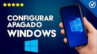 Cómo Configurar el APAGADO AUTOMÁTICO en Windows | Personalizar las Opciones de Apagado