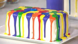 Learn How To Make These Sweet Treats: Rainbow Drip Cake, Cake Pop Cones | TODAY