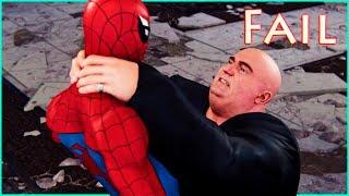 Wilson Fisk Kills Spiderman Scene | Spider-Man Game PS4