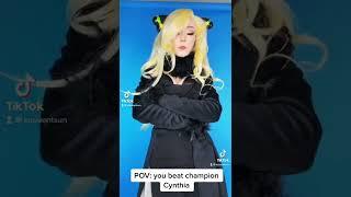 Sinnoh champion Cynthia | Pokémon Diamond & Pearl