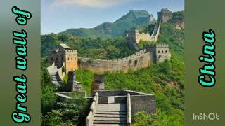 2nd wonder of world|Great wall of China|World of notes untold