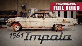 Full Build: From Rusted Out 1961 Chevy Impala to Revved Up Red Sled