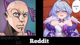HONKAI STAR RAIL vs REDDIT (The Rock Reaction Meme) part 3