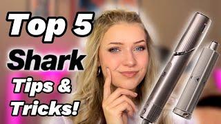 Top 5 Shark Flexstyle Tips & Tricks! (Dyson Airwrap Dupe!) | Kayla Marie