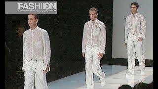 GIORGIO ARMANI EMPORIO ARMANI Menswear Spring Summer 2000 Milan - Fashion Channel