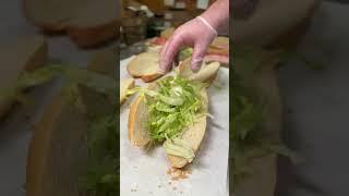 Making Submarine Sandwiches | #shorts