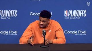 Giannis Antetokounmpo Press Conference | 4.26.23