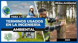  Conceptos de medio ambiente, contaminación y control ambiental | #EDUCAMBIENTAL ️
