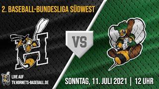 Bad Homburg Hornets vs. Saarlouis Hornets am 11. Juli 2021