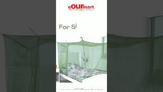 Hanging Mosquito Net For Single Bed #mosquitonet #eourmart #ytshortsindia #shorts