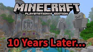 Minecraft PS4 Edition 10 Years Later…