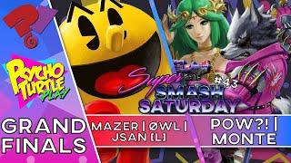 Super Smash Saturday #43 - Mazer/ØWL | Jsan [L] vs POW?! | Monte / Grand Finals