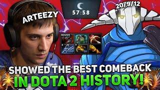 ARTEEZY on SVEN SHOWED THE BEST COMEBACK IN DOTA 2 HISTORY!