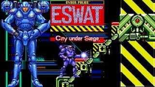 ESWAT (Genesis/Mega Drive) Playthrough/Longplay (Hardest Mode)