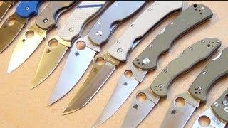 Spyderco Knife Collection