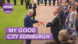 Royals in Scotland: King Charles Attends Ceremony of the Keys in Edinburgh